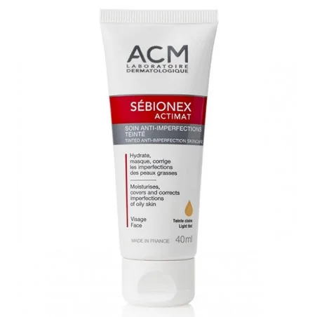 ACM SÉBIONEX ACTIMAT TEINTE CLAIRE 40ML