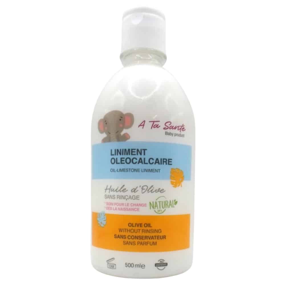 A TA SANTÉ - Liniment Oleocalcaire À L'huile D'olive Sans Rinçage - 500ml Maroc au meilleur prix | Parachezvous.ma