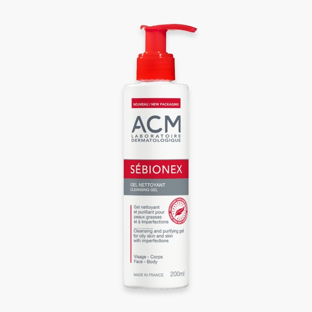 ACM - Sébionex Gel Nettoyant - 200ml Maroc au meilleur prix | Parachezvous.ma
