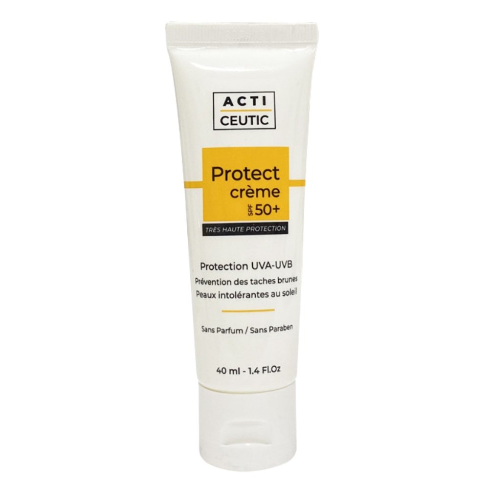ACTI CEUTIC - Protect Crème SPF50 - 40ml Maroc au meilleur prix | Parachezvous.ma