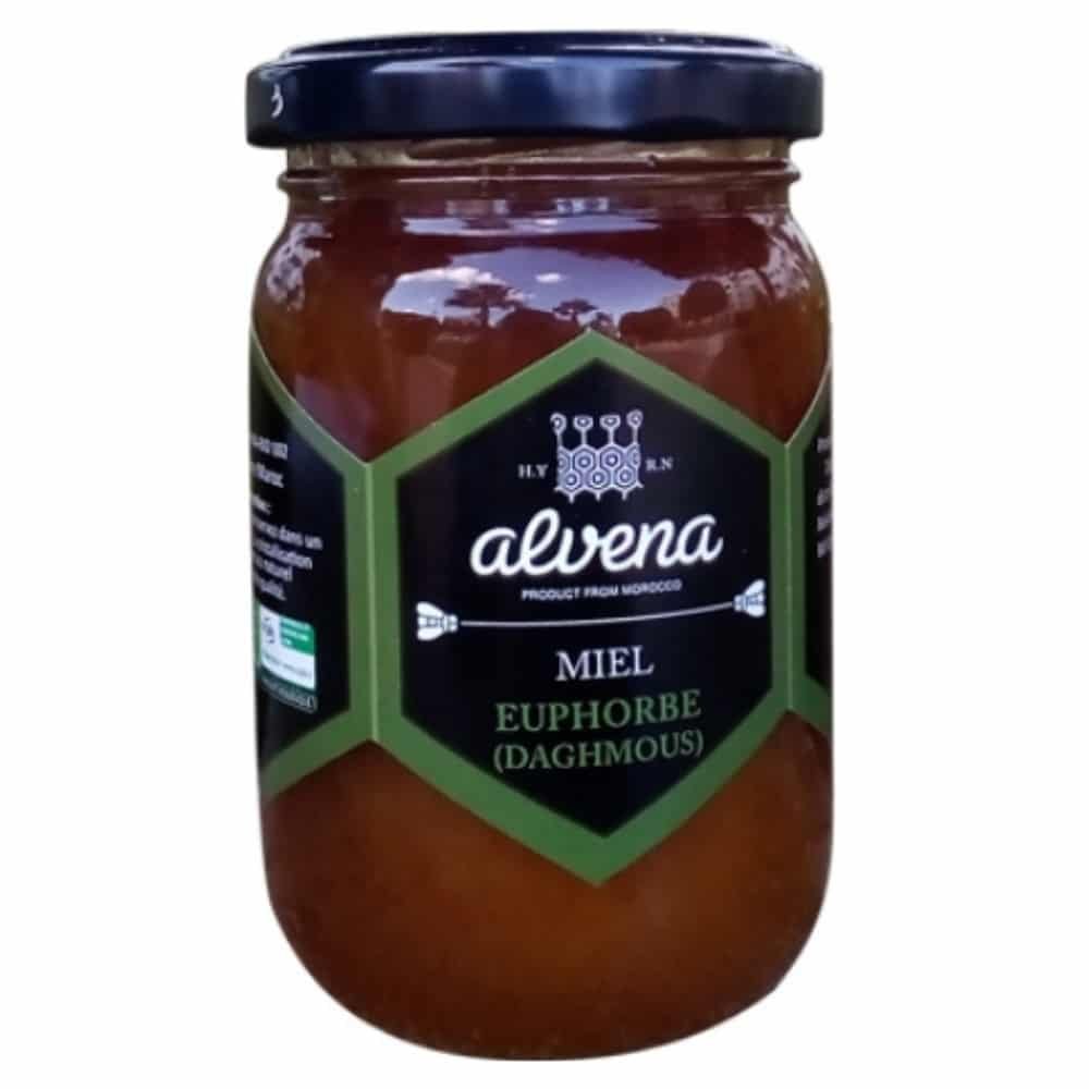 ALVENA - Miel D'euphorbe (daghmous) - 250g Maroc au meilleur prix | Parachezvous.ma