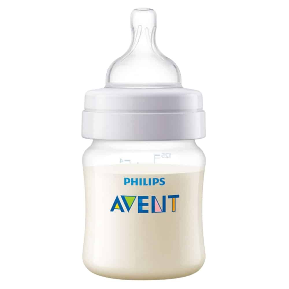 AVENT - Biberon Anti-colic 1mois+ Débit Très Lent - 125ml - (scf810/61) - 1u Maroc au meilleur prix | Parachezvous.ma