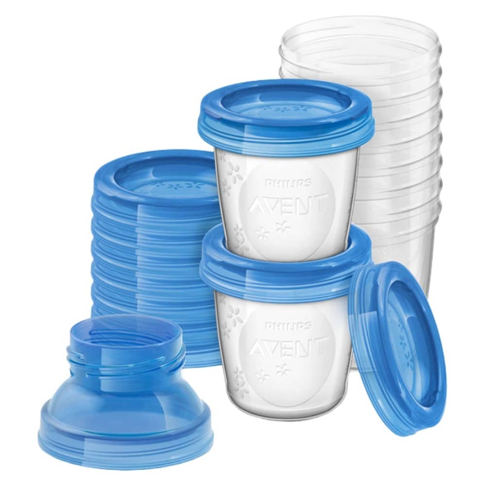 AVENT - Pots De Conservation Du Lait Maternel 0mois+ Scf618/10 180ml - 10u Maroc au meilleur prix | Parachezvous.ma
