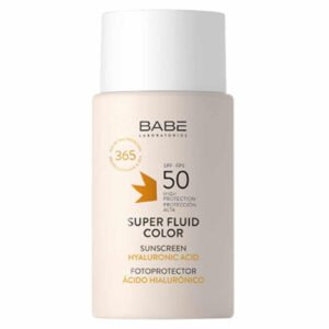 BABÉ - Super Fluide Color Solaire SPF50 - 50ml Maroc au meilleur prix | Parachezvous.ma