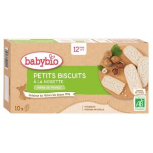 BABYBIO - Petits Biscuits À La Noisette 12mois+ Bio - 10x - 16g Maroc au meilleur prix | Parachezvous.ma
