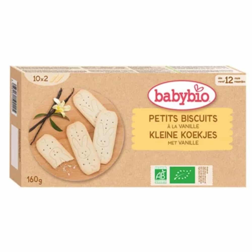 BABYBIO - Petits Biscuits À La Vanille 12mois+ Bio - 10x - 16g Maroc au meilleur prix | Parachezvous.ma