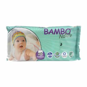BAMBO NATURE - Lingettes Bébés Sans Parfum - 50u Maroc au meilleur prix | Parachezvous.ma