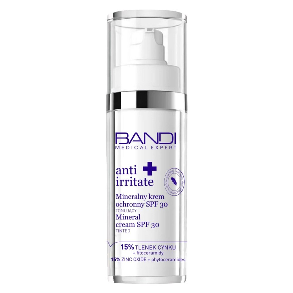 BANDI - Anti Irritate Crème Minérale Teintée SPF30 - 30ml Maroc au meilleur prix | Parachezvous.ma