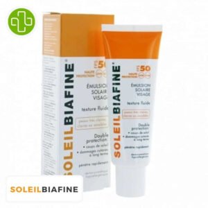 BIAFINE - Soleilbiafine Emulsion Solaire Visage SPF50 - 50ml Maroc au meilleur prix | Parachezvous.ma