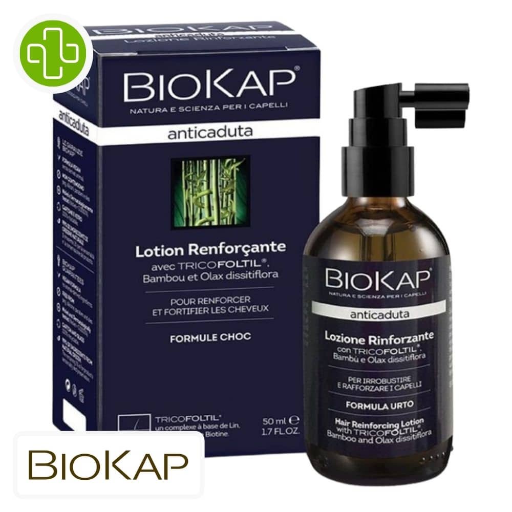 BIOKAP - Anticaduta Lotion Renforçante Anti-chute - 50ml Maroc au meilleur prix | Parachezvous.ma