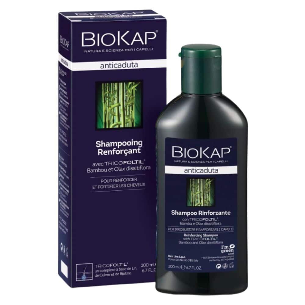 BIOKAP - Anticaduta Shampoing Renforçant Anti-chute - 200ml Maroc au meilleur prix | Parachezvous.ma