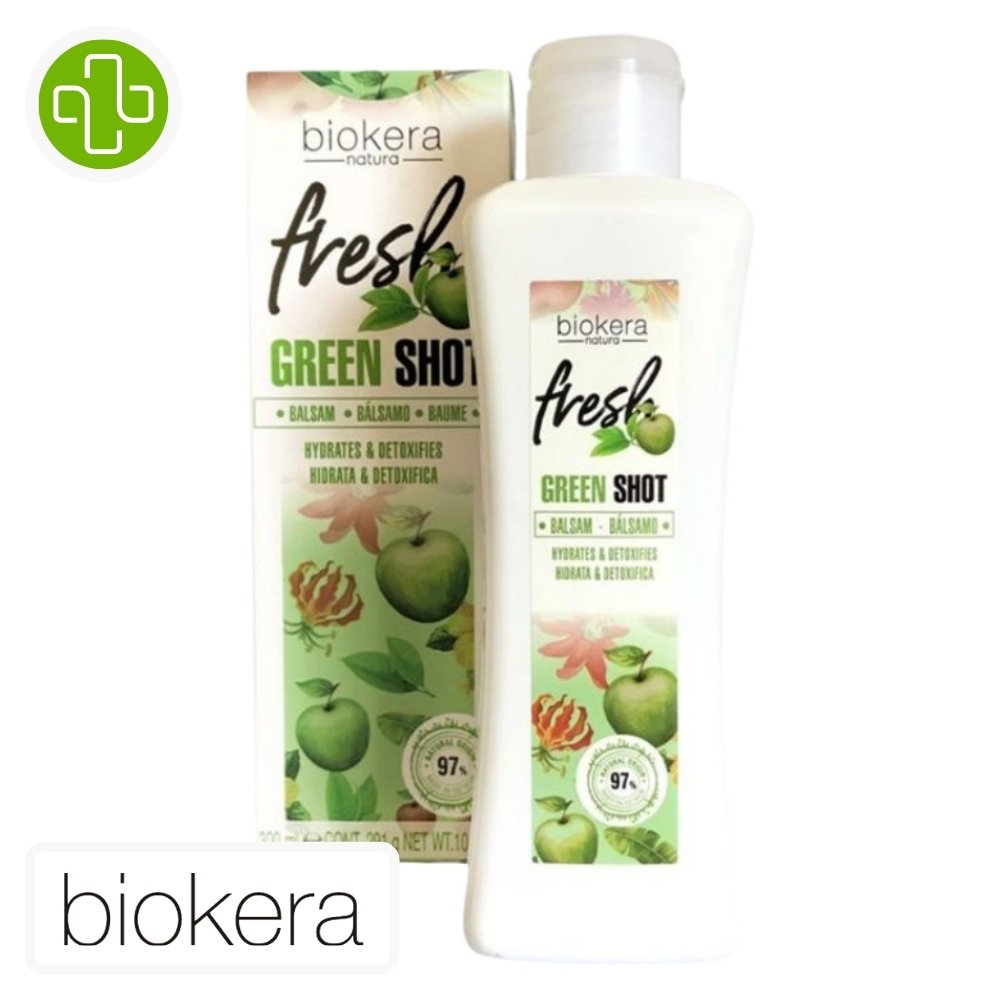 BIOKERA - Fresh Green Shot Baume - 300ml Maroc au meilleur prix | Parachezvous.ma