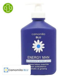 CAMOMILLA BLU - Energy Man Gel Nettoyant Intime Pour Homme PH 5.5 - 300ml Maroc au meilleur prix | Parachezvous.ma