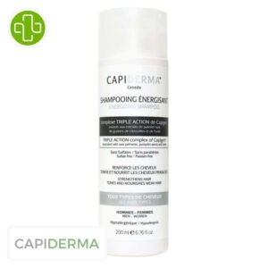 CAPIDERMA - Shampoing Énergisant - 200ml Maroc au meilleur prix | Parachezvous.ma