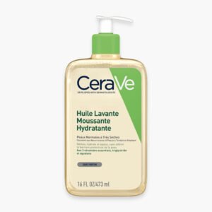 CERAVE - Huile Lavante Moussante Hydratante Peau Normale à Très Sèche - 473ml Maroc au meilleur prix | Parachezvous.ma