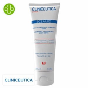 CLINICEUTICA - Eczamid Crème Nourrissante Hydratante Corps - 200ml Maroc au meilleur prix | Parachezvous.ma