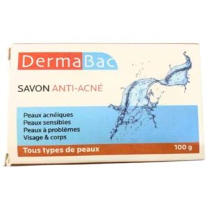 DERMABAC - Savon Anti-acné - 100g Maroc au meilleur prix | Parachezvous.ma
