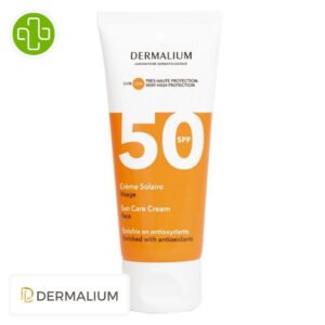 DERMALIUM - Crème Solaire Visage SPF50+ - 50ml Maroc au meilleur prix | Parachezvous.ma