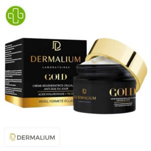 DERMALIUM - Gold Crème Régénaratrice Cellulaire Anti-âge Du Jour - 50ml Maroc au meilleur prix | Parachezvous.ma