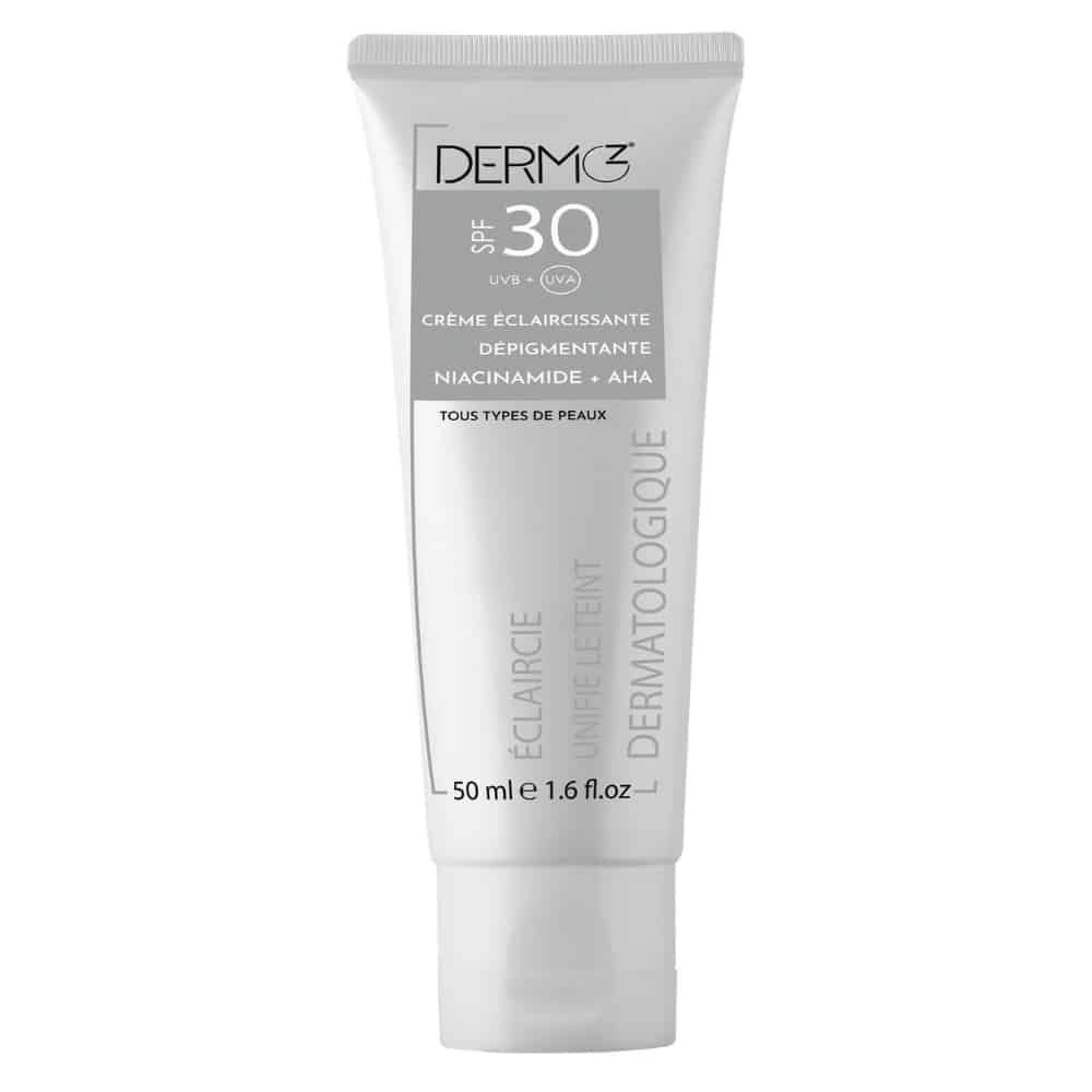 DERMOZ - Crème Eclaircissante Dépigmentante SPF30 - 50ml Maroc au meilleur prix | Parachezvous.ma