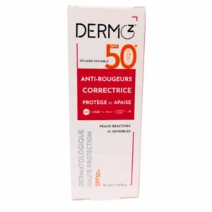 DERMOZ - Crème Solaire Invisible Anti-rougeurs Correctrice SPF50+ - 50ml Maroc au meilleur prix | Parachezvous.ma