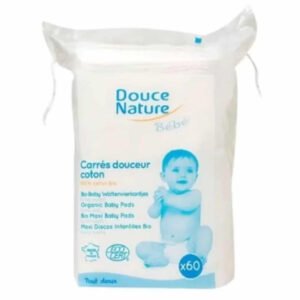 DOUCE NATURE - Bébé Carrés De Douceur Coton Bio - 60u Maroc au meilleur prix | Parachezvous.ma