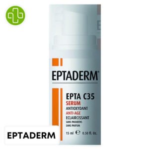 EPTADERM - Epta C35 Sérum Antioxydant Anti-âge Eclaircissant - 15ml Maroc au meilleur prix | Parachezvous.ma