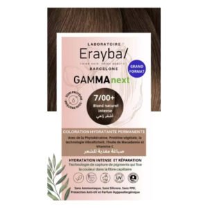 ERAYBA - Gammanext Coloration Cheveux Hydrante Permanente - 7.00+ - Blond Naturel Intense Maroc au meilleur prix | Parachezvous.ma