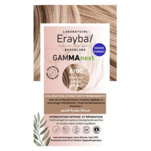 ERAYBA - Gammanext Coloration Cheveux Hydrante Permanente - 8.00 - Blond Clair Naturel Maroc au meilleur prix | Parachezvous.ma