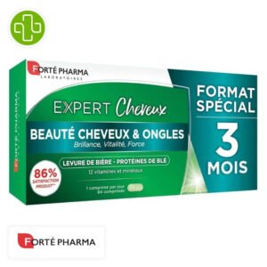 FORTÉ PHARMA - Expert Cheveux Et Ongles - 84 comprimés Maroc au meilleur prix | Parachezvous.ma