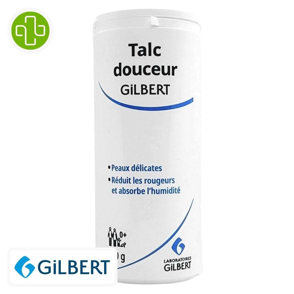GILBERT - Talc Douceur En Poudre - 100g - Maroc au meilleur prix | Parachezvous.ma