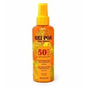 HEI POA - Huile Solaire Monoi Hydratante SPF50 - 150ml Maroc au meilleur prix | Parachezvous.ma