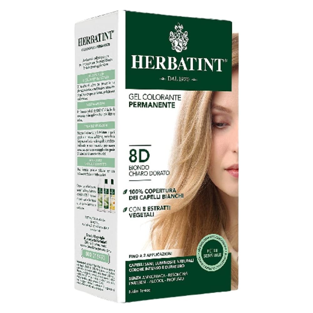HERBATINT - Coloration Cheveux Permanente - 150ml - 8d - Blond Clair Doré Maroc au meilleur prix | Parachezvous.ma