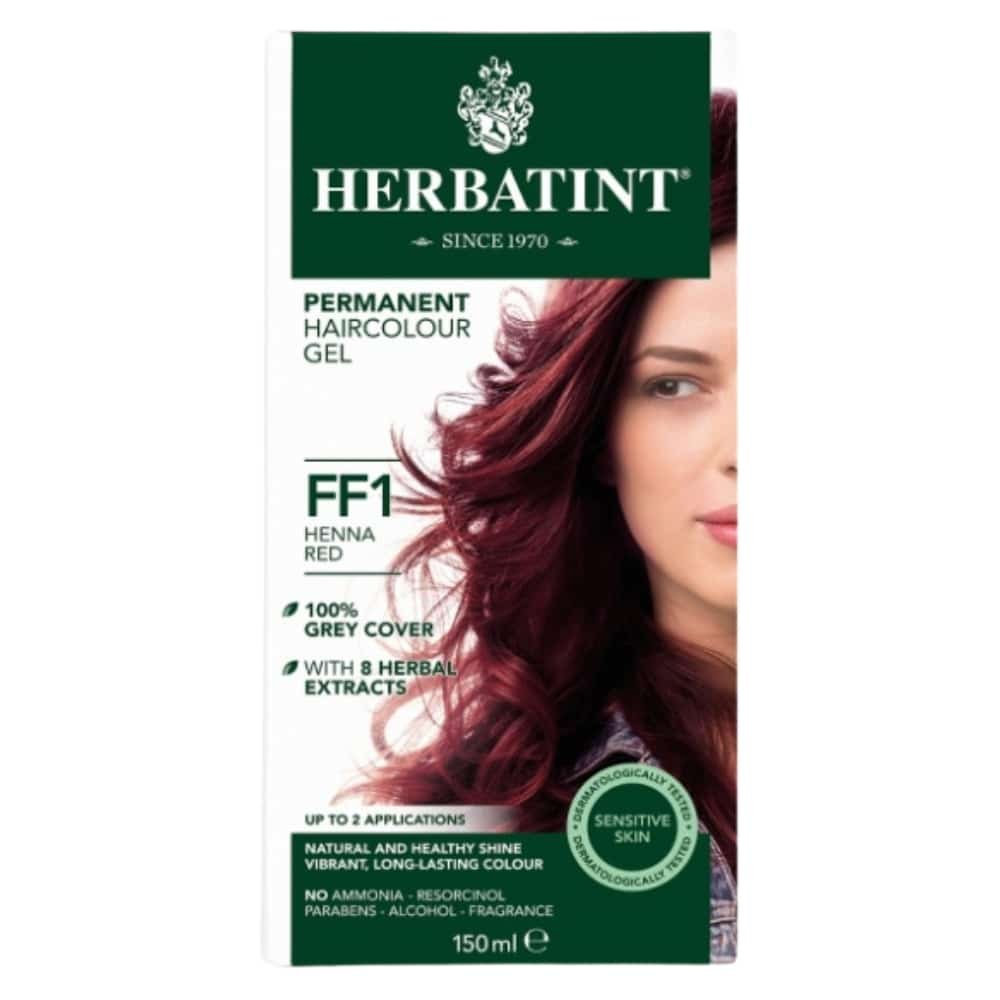 HERBATINT - Coloration Cheveux Permanente - 150ml - Ff1 - Rouge Henné Maroc au meilleur prix | Parachezvous.ma
