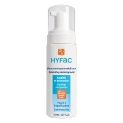 HYFAC MOUSSE NETTOYANTE EXFOLIANTE 150 ML
