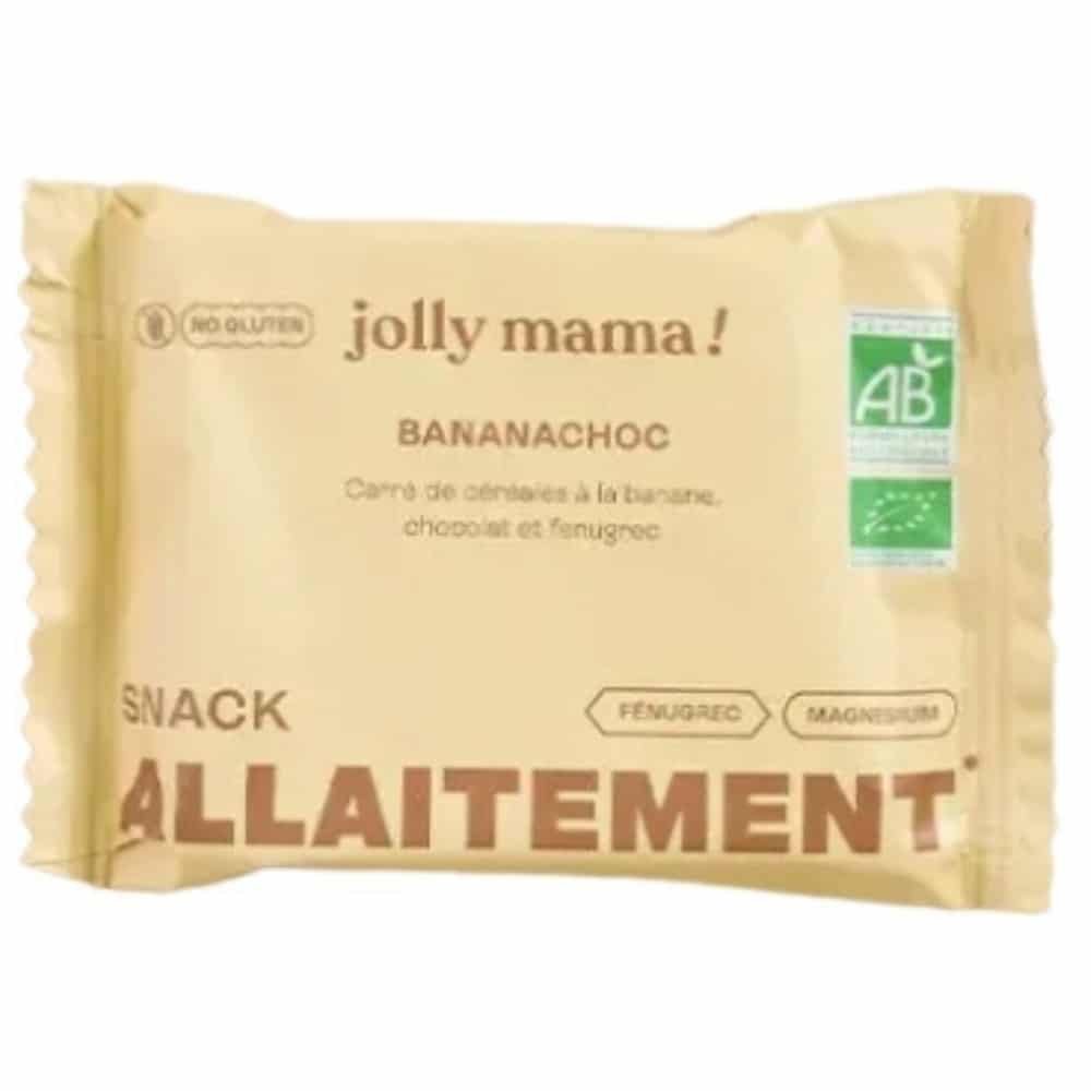 JOLLY MAMA - Snack Allaitement Banachoc Bio - 45g Maroc au meilleur prix | Parachezvous.ma