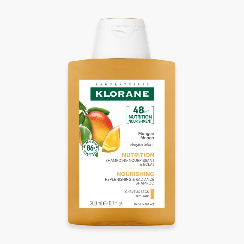 KLORANE - Mangue Shampoing Nutrition Cheveux Secs - 200ml Maroc au meilleur prix | Parachezvous.ma
