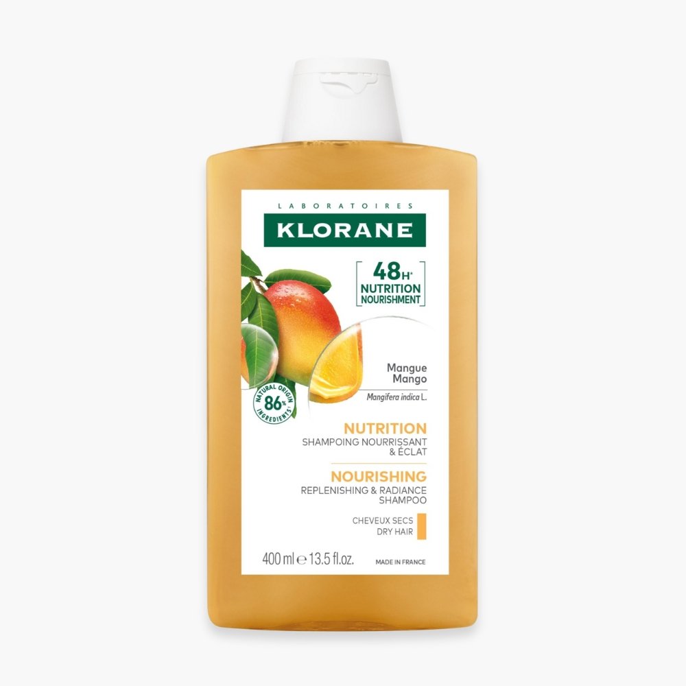 KLORANE - Mangue Shampoing Nutrition Cheveux Secs - 400ml Maroc au meilleur prix | Parachezvous.ma