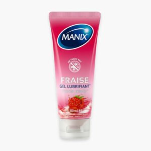 MANIX - Gel Lubrifiant Fraise (Douceur Extrême) - 80ml Maroc au meilleur prix | Parachezvous.ma