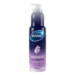 Manix gel lubrifiant infiniti Ne sèche pas ne colle pas 100 ml