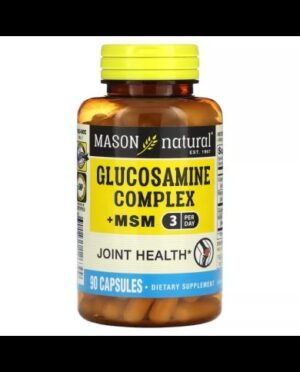 MASON NATURAL GLUCOSAMINE COMPLEX + MSM 90 CAPSULES
