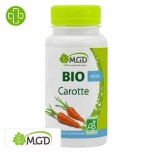 MGD NATURE - Carotte Bio - 90 Gélules Maroc au meilleur prix | Parachezvous.ma