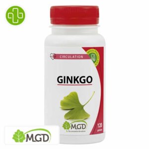 MGD NATURE - Circulation Ginkgo - 120 Gélules Maroc au meilleur prix | Parachezvous.ma