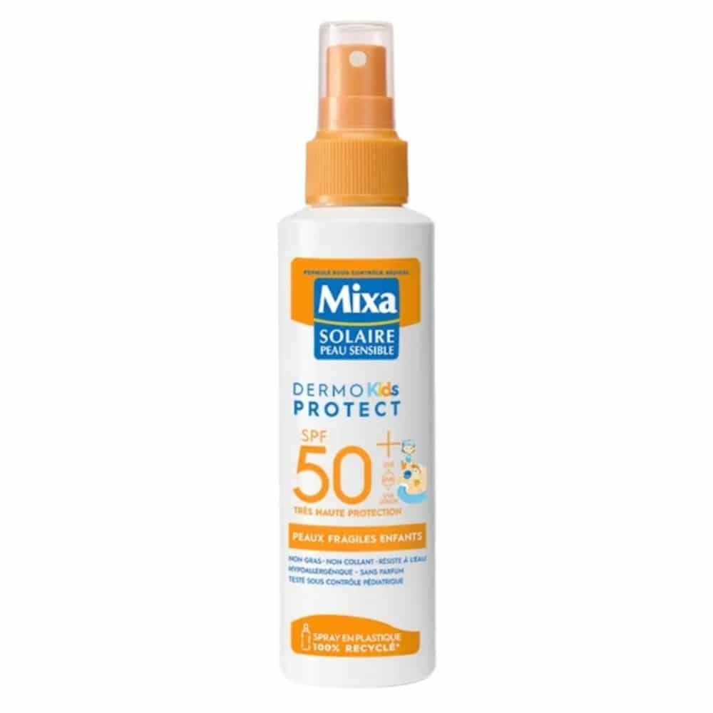 MIXA - Solaire Kids Spray Pediatrique SPF50+ - 150ml Maroc au meilleur prix | Parachezvous.ma
