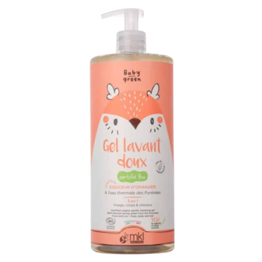 MKL - Baby Green Gel Lavant Doux Bio - 1l Maroc au meilleur prix | Parachezvous.ma