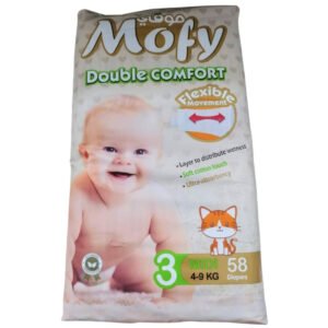 MOFY - Double Comfort Couches Bébés N3 Midi 4-9kg - 58u Maroc au meilleur prix | Parachezvous.ma
