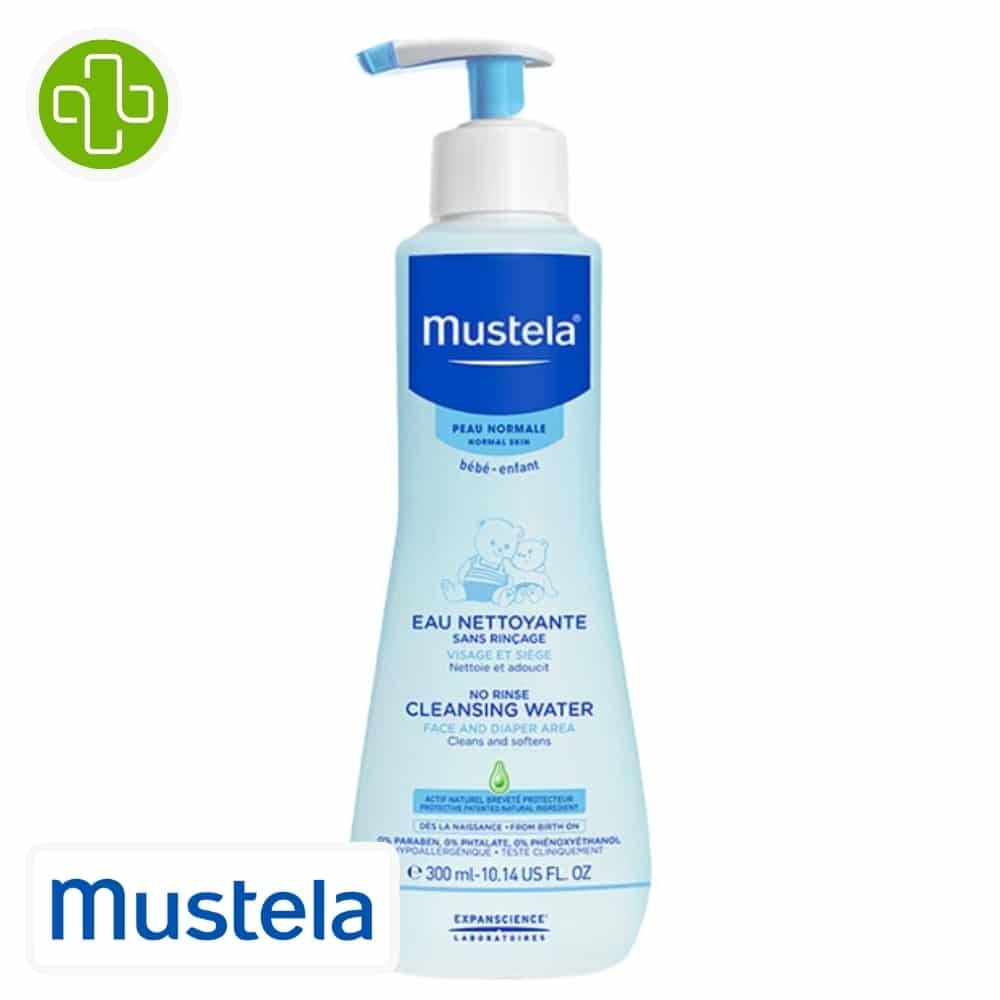 MUSTELA - Bébé-enfant Eau Nettoyante Sans Rinçage - 300ml Maroc au meilleur prix | Parachezvous.ma