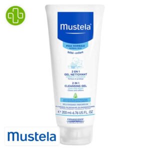 MUSTELA - Bébé-enfant Gel Nettoyant 2en1 - 200ml Maroc au meilleur prix | Parachezvous.ma