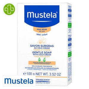 MUSTELA - Bébé-enfant Savon Surgras Au Cold Cream - 100g Maroc au meilleur prix | Parachezvous.ma