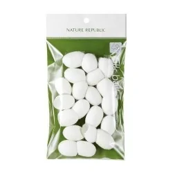 NATURE REPUBLIC Boule de soie naturelle fraîche nettoyantes pour le visage 20 unite